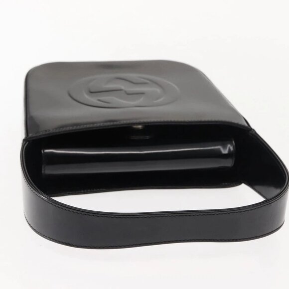 GUCCI Soho Shoulder Bag Enamel Black 007 2023 - Picture 8 of 15